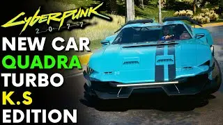 Cyberpunk 2077 - New Quadra Turbo K.S Edition Car Mod