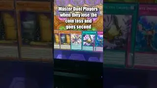 Going Second In Yu-Gi-Oh Master Duel..