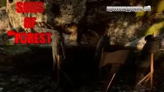 МОЯ ПЕРВАЯ ПЕЩЕРА С БОЛЬШИМИ МОНСТРАМИ - SONS OF THE FOREST #3 - ИГРА В 30кадров