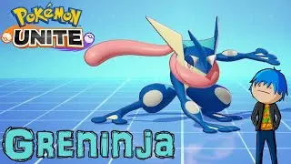 Pokemon Unite - Greninja Gameplay "Ninja Frog"