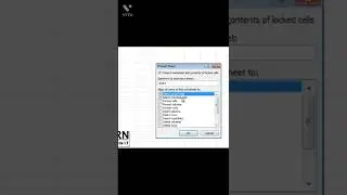 Protect Data in Excel with password #exceltutorial #password