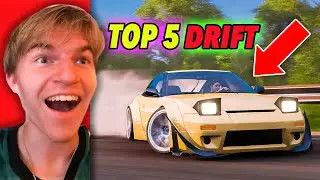TOP 5 DRIFT CARS IN FORZA HORIZON 5!!! | Nissan 240sx and BMW ??