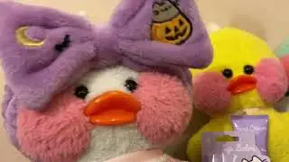 ЛАЛАФАНФАН УТКА РАСПАКОВЫВАЕТ ПОСЫЛКА С PUSHEEN CAT ПОКУПКИ НА HALLOWEEN 🎃