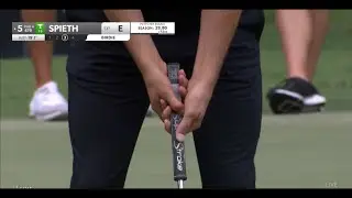 Jordan Spieth / Slo-Mo + Spieth's Thoughts On Cross-Handed Putting 👍👍