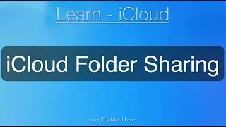iCloud Folder Sharing in macOS Catalina & iOS 13!