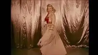 Erotic American Burlesque_Dancer  'Lili St. Cyr'Famous striptease 1954