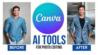REVIEW:  Canva's AI-Powered Photo Editing Tools!