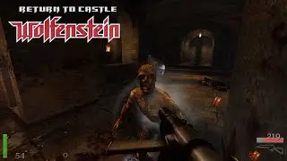 Return to Castle Wolfenstein (2001) Прохождение #6 КАТАКОМБЫ и СКЛЕП