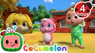 The 3 Little Friends Buulding A House! What Could Go Wrong? + More | Cocomelon - JJ's Animal Time