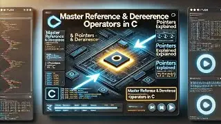 Reference And Dereference Operator In C - Crash Course Of C - Tutorials Of C Language - YouTube