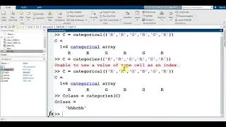 Categorical Arrays   MATLAB & Simulink