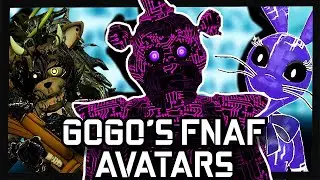 CHECKING OUT GOGO'S AMAZING AND UNIQUE FNAF AVATARS AND WORLD!