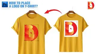 How to Blend Your Logo onto a T Shirt in Photoshop | Stuff Dude