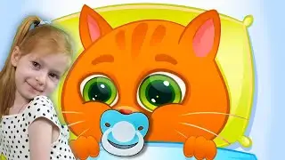СОФИЯ и котик Bubbu 😻 играют в игре ❤ София устроила для Бубу салон красоты 💅