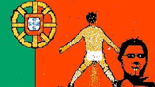 r/place 2023 - mods struggling to censor ronaldo at the portugal flag