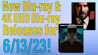 New Blu-ray & 4K UHD Blu-ray Releases for June 13th, 2023!