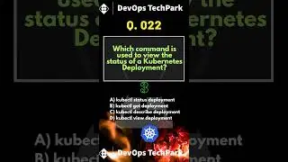 Kubernetes how to check Deployment status   | Interview question and answers #fact #kube #quiz
