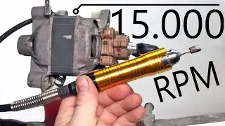 How to Turn a Washing Machine Motor into a Dremel