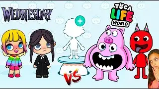 Я - АЛЬБИНОС! БЕЛАЯ КОЖА СДЕЛАЛА МЕНЯ ПОПУЛЯРНОЙ 😥 ТОКА БОКА Story 💜 Toca Boca Life world Валеришка