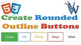 HTML5 and CSS3 Beginners Tutorials |  Border Around Button Html On Hover By Amazing Techno Tutorials