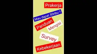 Mau Dapat Insentif Prakerja lagi ? Begini Cara Mengisi Survey Kebekerjaan Prakerja - Media Belajar