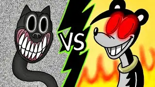Cartoon Cat VS Skitzo (Animation)