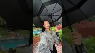 Bella Poarch | Am i the only one who loves rainy days?🌧️