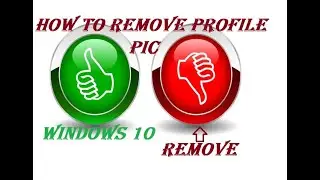 How to remove user profile picture from 