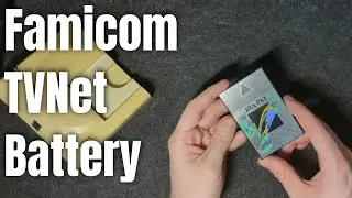 Replacing the Battery in A Famicom TVNet Network Adapter