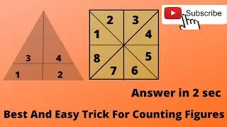 BEST TRICK FOR COUNTING FIGURES  | for RRB SSC SBI e.t.c || TRIANGLE || PART --1