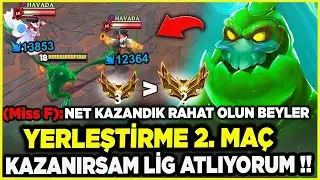 KAZANIRSAM ALTIN 2 OLUYORUM !! YERLEŞTİRME 2. MAÇ !!