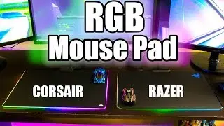 Corsair Polaris VS Razer Firefly Video  Comparison REVIEW (Hard RGB MousePad)