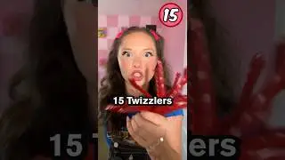 How many TWIZZLERS does it take to hold up a HUMAN BEING ⁉️ 