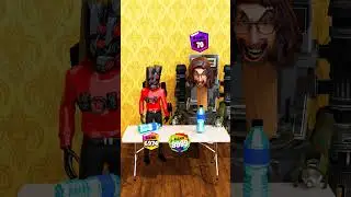 Who Will Get Rank 9999 In The Bottle Flip Game? Speaker Man Vs Skibidi?