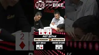MIND-BLOWING $862,000 poker pot ♠ Live at the Bike!