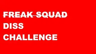 BOOKER - FREAK SQUAD DISS CHALLENGE