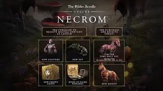 The Elder Scrolls Online Necrom Collection is available for PREORDER now!!😍😍