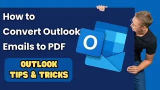 How to convert Outlook emails to PDF