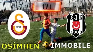 OSİMHEN vs Küçük Immobile Beşiktaş'ın Süper Yıldızı Kim? #galatasaray #beşiktaş