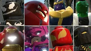 All Big-Fig Characters Hulk Smash in LEGO Marvel Super Heroes Cutscenes