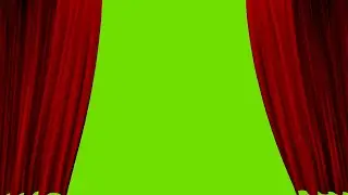 Opening Curtain, Green Screen, No Copyright, Copyright Free Video, Motion Graphics, Background Video