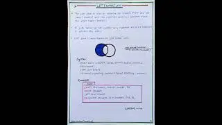 🔺SQL JOINS🔺SHORT NOTES  HandWritten PART  5