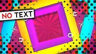 2D Intro Template #6 - No Text | After Effect, Blender, Sony Vegas, Kinemaster [GREEN SCREEN]
