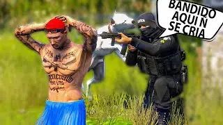 GTA VI: VIDA DO CRIME | DESPEDI DO CABEÇA E FUI SALVO PELO MEU PITBULL 🐶😍 | EP#61