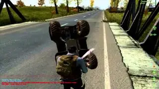 Dayz - Epic atv flip fail