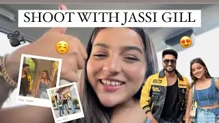 SHOOT WITH JASSI GILL 🥰 DANCE STEPS BHUL GAYE 🫣 | Annusood