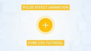 CSS Pulse Animation | CSS Animation Tutorial