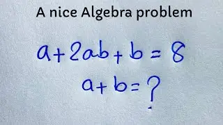 Maths olympiad | A Tricky Maths olympiad question | Algebra problems |