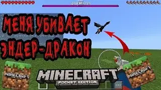 КАК ВЫЗВАТЬ ЭНДЕР-ДРАКОНА В MINECRAFT.PE 1.1.0.8 (КОМАНДНЫЙ БЛОК)