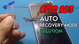 oppo a83 stuck in recovery mode #asmr #diy